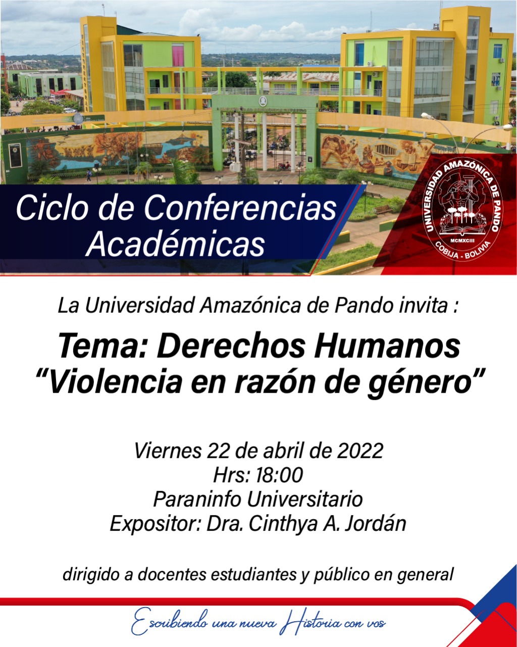 CONFERENCIA VIRTUAL: DERECHOS HUMANOS "VIOLENCIA EN RAZÓN DE GENERO"